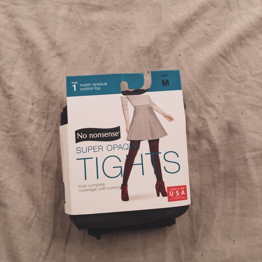 Brand new graphite gray tights